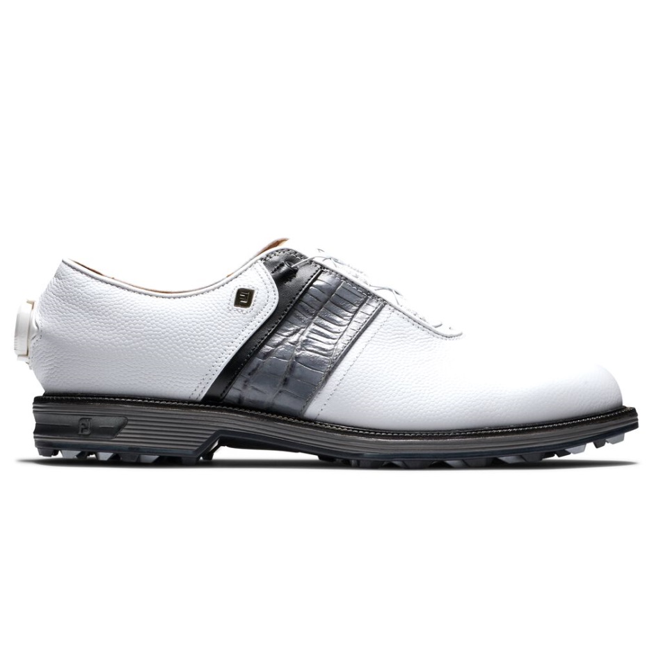 Série De Estréia Footjoy Pt Branco-cinzento - Packard Boa