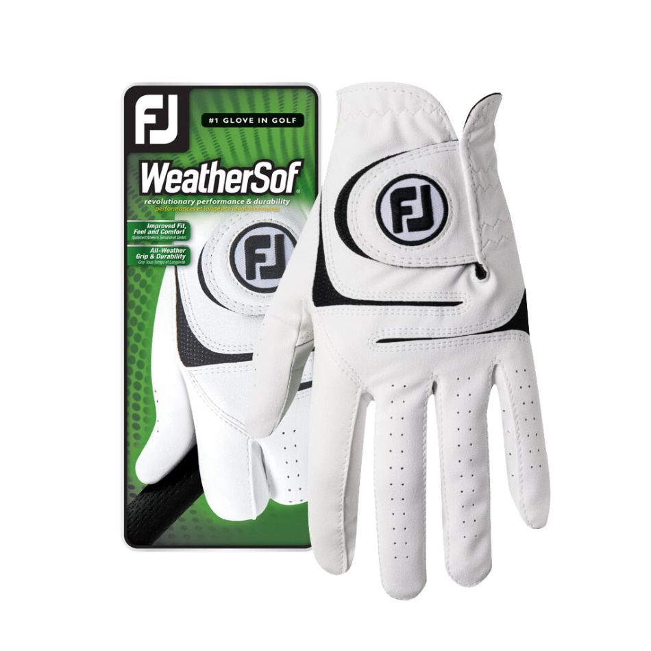 Footjoy Pt White Weather Sof