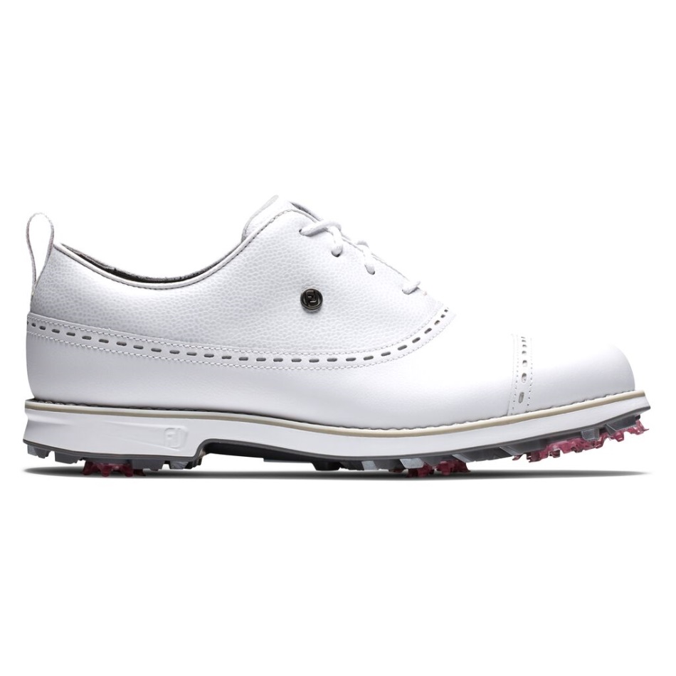 Série De Estreia - Cap Toe Mulheres Footjoy Pt Branco