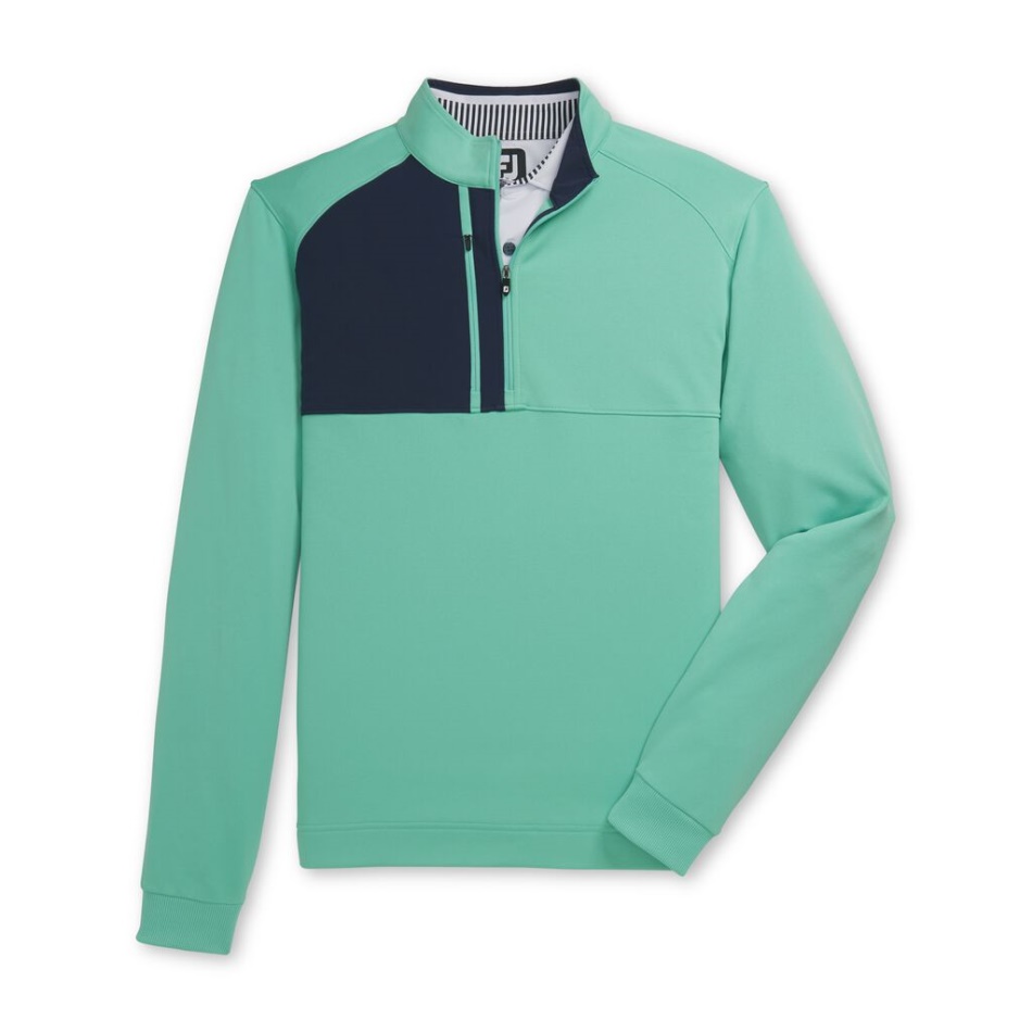 Footjoy Pt Spearmint Pique Sport Camada Intermediária