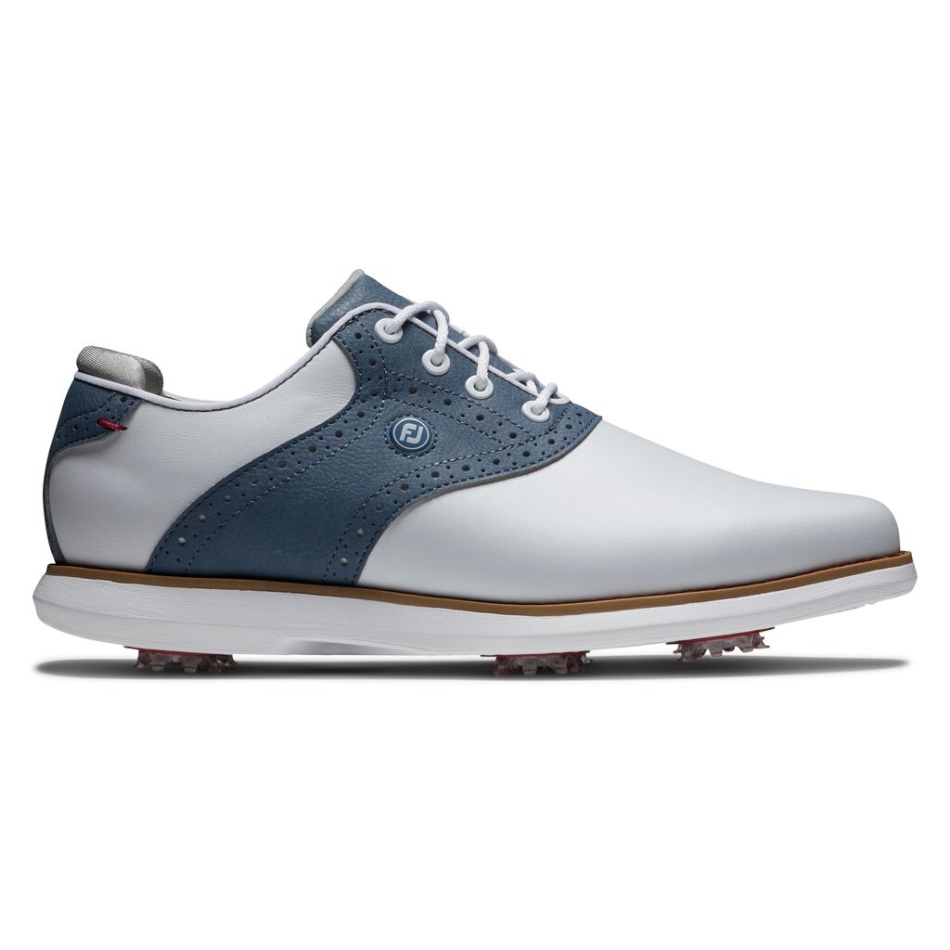 Footjoy Pt Tradições Mulheres Branco-azul