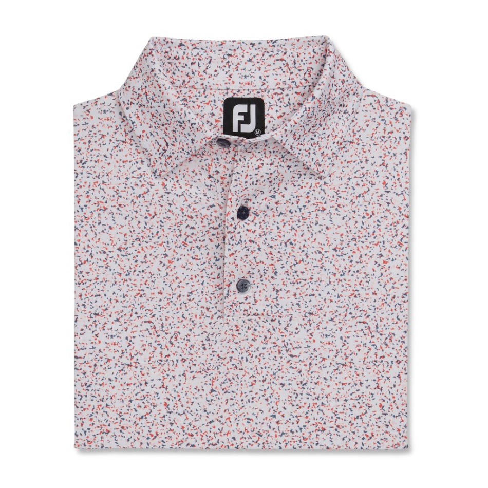 Branco-quartzo Rosa-grafite Footjoy Pt Granito Impressão-estilo Da Temporada Anterior