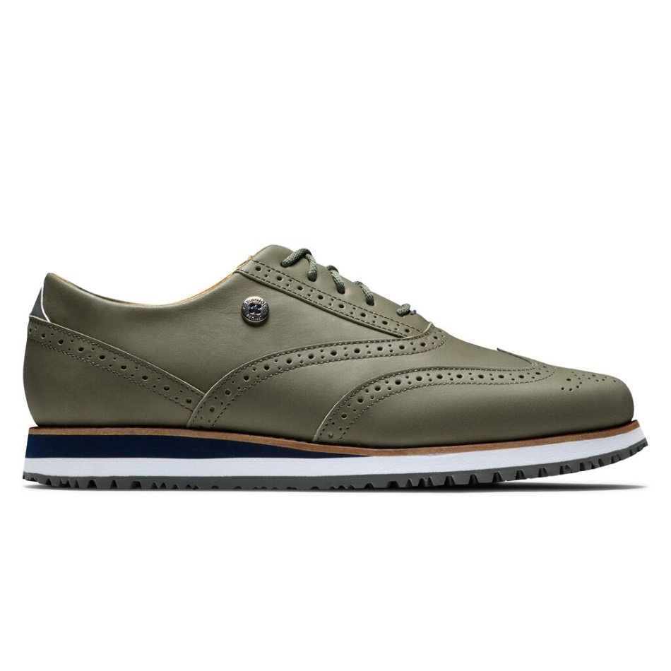 Esporte Retrô Mulheres Estilo Temporada Anterior Olive Footjoy Pt