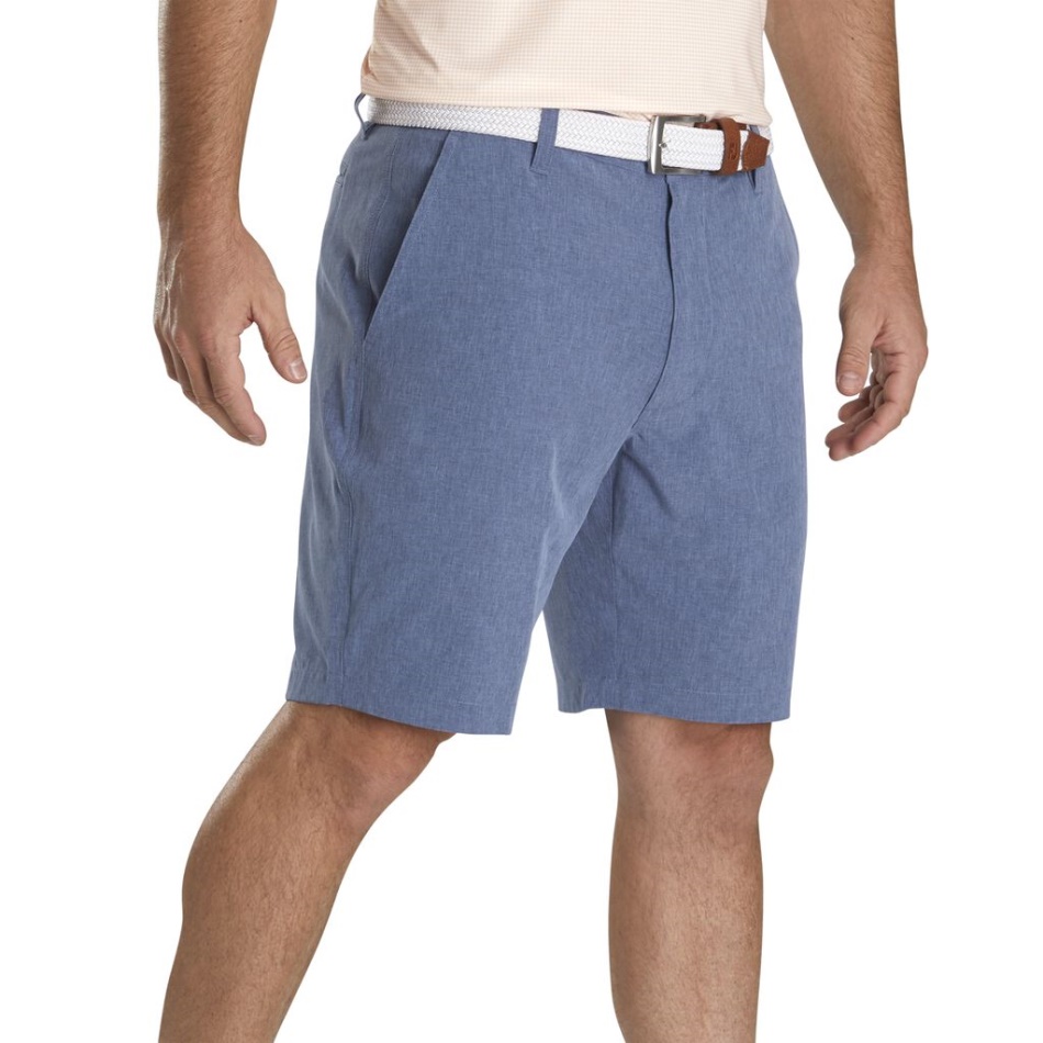 Shorts Leves 9'' Costura Interna Footjoy Pt Urze Marinho