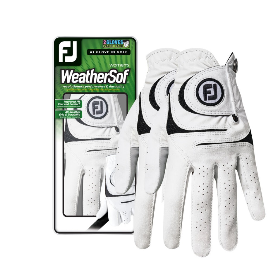Pacote De 2 Mulheres White Weather Sof Footjoy Pt