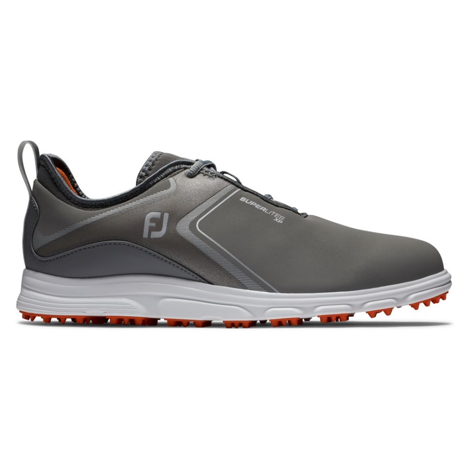 Footjoy Pt Grey-black Superlites Xp-estilo Da Temporada Anterior