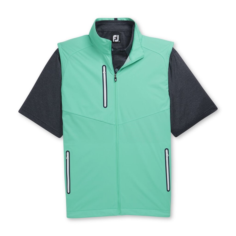 Spearmint Footjoy Pt Colete Softshell Leve Estilo Da Temporada Anterior