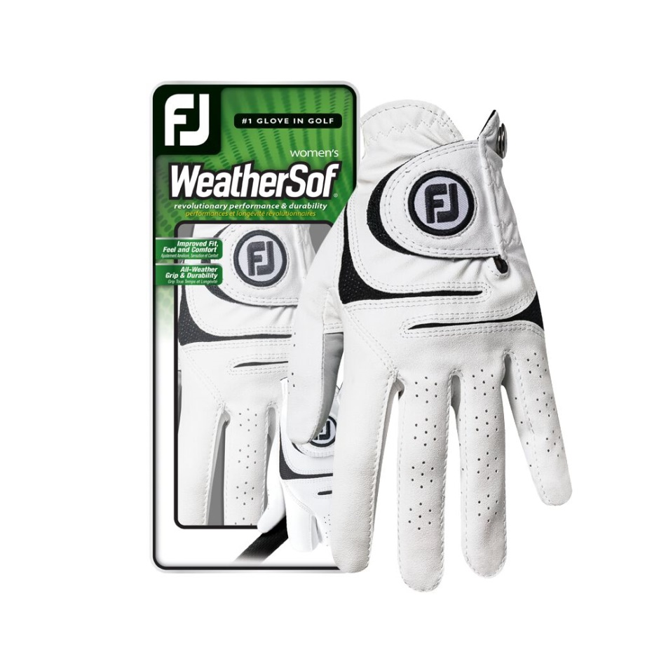 Footjoy Pt White Weather Sof Mulheres