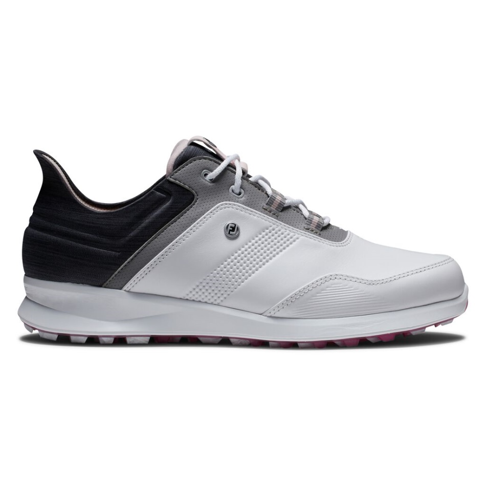 Footjoy Pt Branco-preto Stratos Mulheres