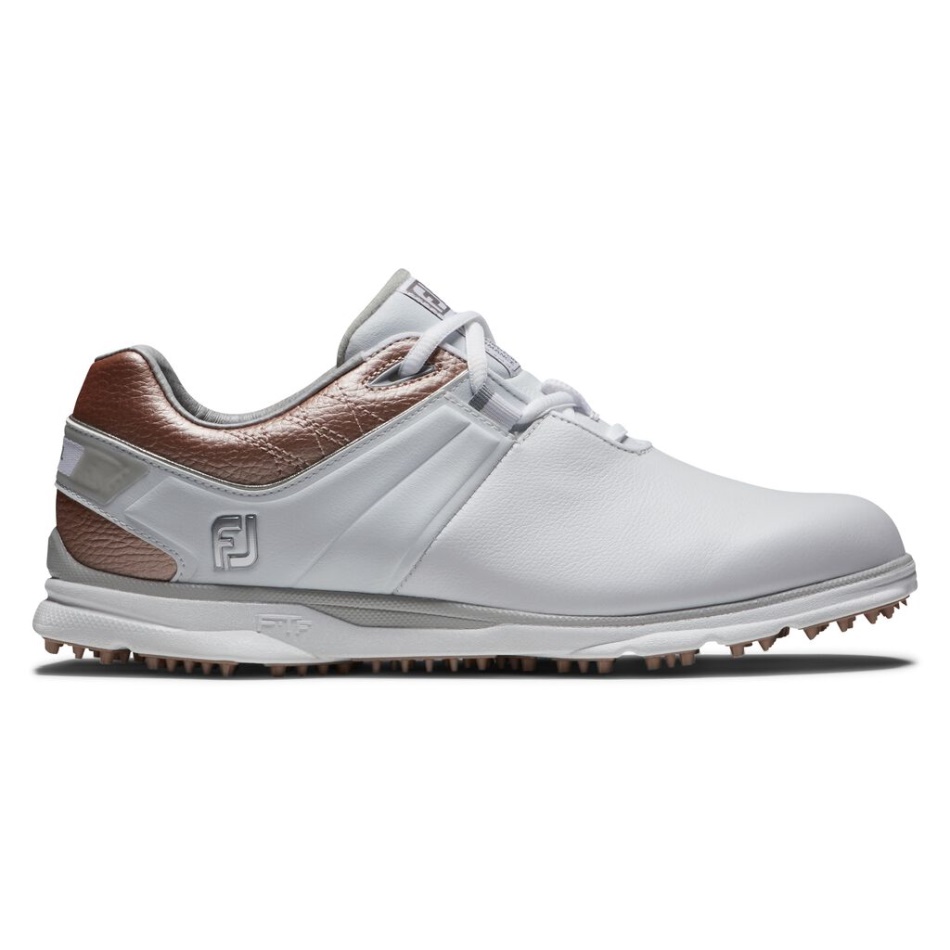 Pro Sl Feminino Ouro Rosa Branco Footjoy Pt