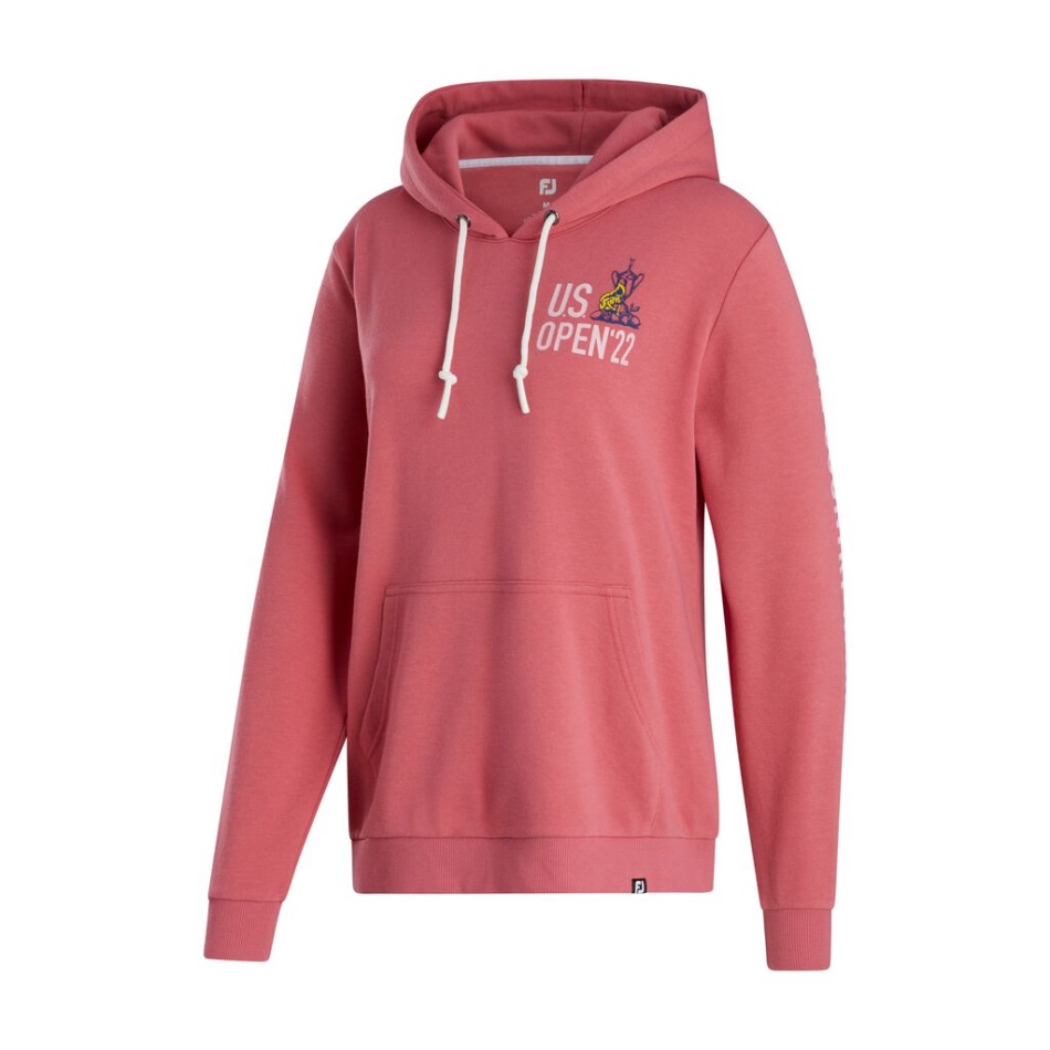 Footjoy Pt Red 2022 Us Moletom Aberto Feminino - Estilo Da Estação Anterior