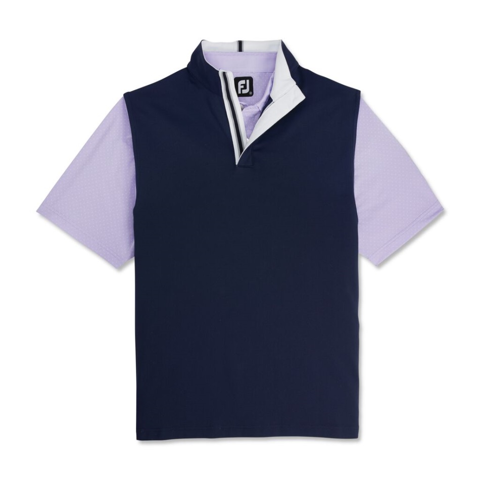 Footjoy Pt Stretch Jersey - Temporada Anterior Estilo Marinho