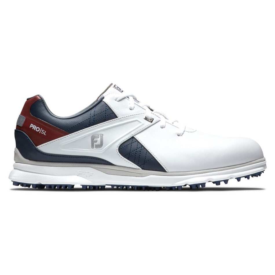 Pro Sl-estilo Da Temporada Anterior Branco-marinho-marrom Footjoy Pt